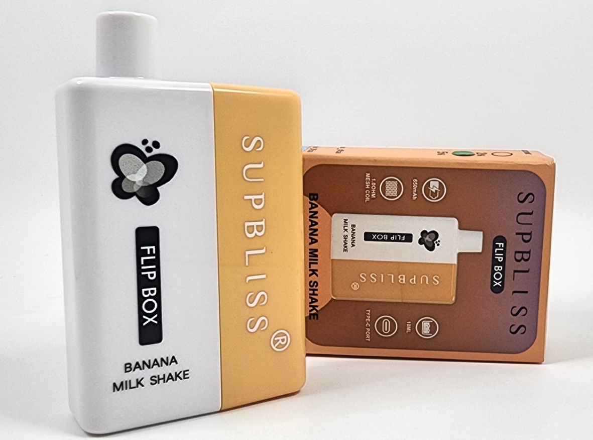 Fumot Supbliss Flip Box 6000 Puffs Vape - Batido de plátano: un viaje sensorial por el corazón tropical de Costa Rica